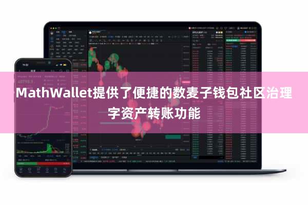 MathWallet提供了便捷的数麦子钱包社区治理字资产转账功能