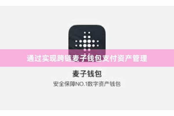 通过实现跨链麦子钱包支付资产管理
